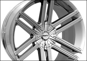 Pinnacle P66 Chrome wheels